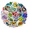 Wrapables Waterproof Vinyl Stickers for Water Bottles, Laptop, Phones, Skateboards, Decals for Teens, 100pcs Marine Animals